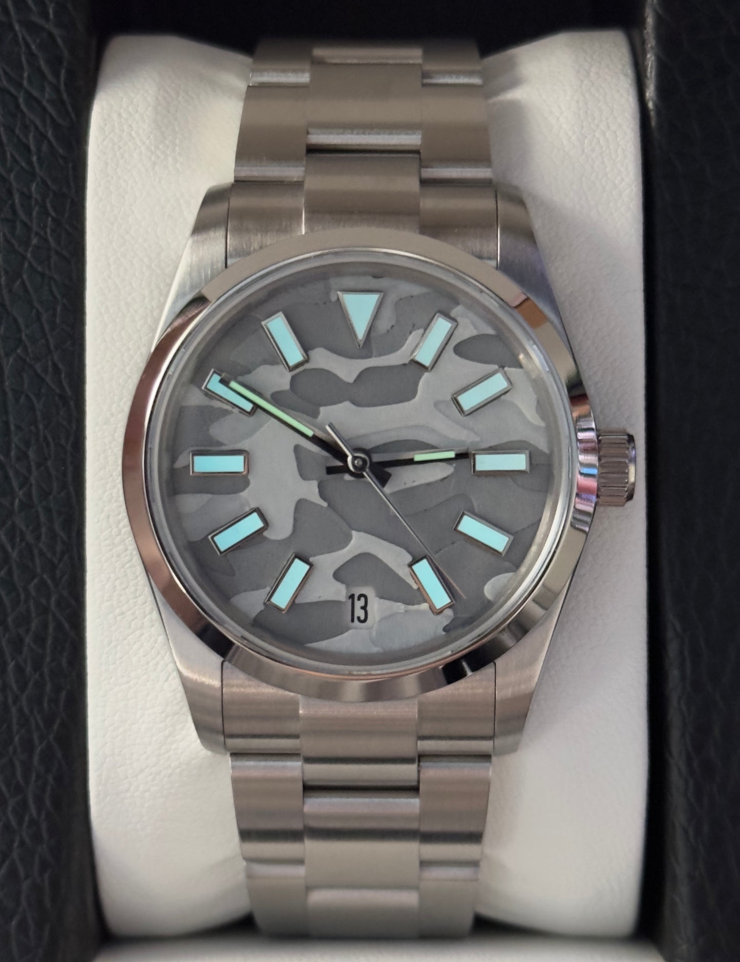 Custom Snow Camouflage Dial